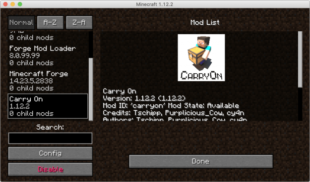how too download mods for minecraft on a mac